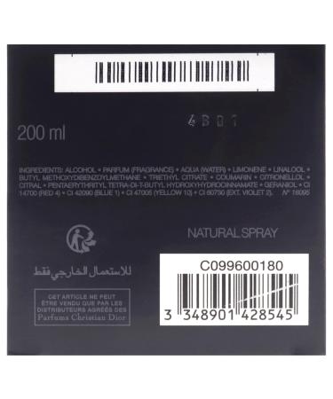 Dior Sauvage Eau De Parfum Spray for Men 6.8 oz 2 Fl Oz (Pack of 1) - Buy Online on GoSupps.com