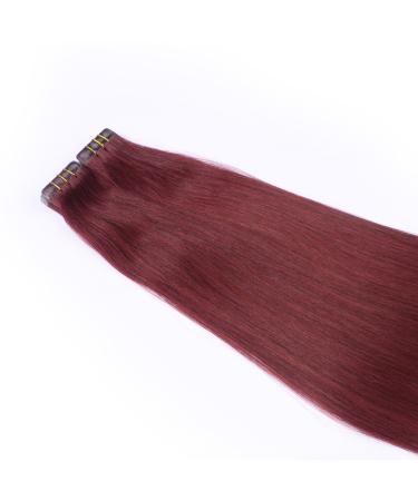 Buy Tape-In Hair Extensions #99 - 70cm | 100% Remy Real Hair | 10 Bricks 2.5g Each - Novon Hair Extensions - Buy Online on GoSupps.com