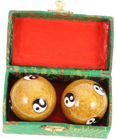 Ultechnovo 8 STK Metal Massage Balls - Reflex Zone Therapy Tools for Stress Relief & Relaxation - Buy Online on GoSupps.com