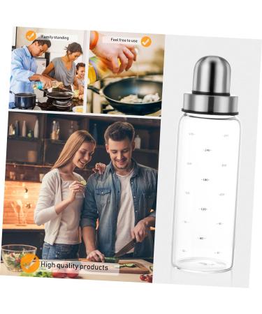 BESTonZON 3 Pcs Lecythus Salad Oil Dispenser Oil Bottle Pourer Vinegar Container Ketchup Bottle Olive Oil Dispenser Syrup Bottles Sauce Dispenser Bbq Oil Bottle Soybean Paste Leakproof Glass 6X20CMx3pcs As Shownx3pcs - Buy Online on GoSupps.com