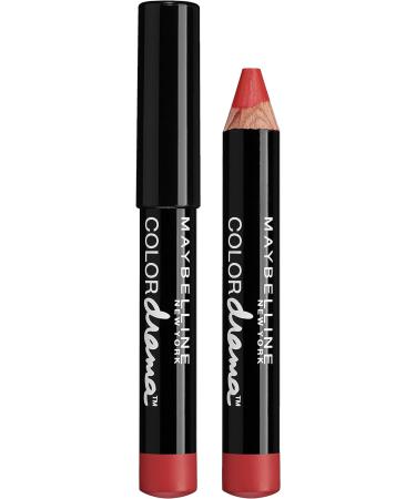 Maybelline Color Drama Lip Pencil 410 Fab Orange - Intense Velvet Formula - Buy Online on GoSupps.com