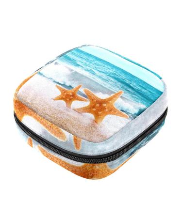 Women's napkin storage bag summer beach two naval esters menstrual cup portable women's bandages storage bags female menstruation first period bag
