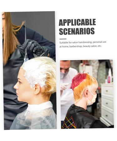 Housoutil 1 Pair Hair Dye Earmuffs Ear Cuff Hair Coloring Ear Covers Ear Protectors Ear Covers for Salon Silicone Ear Covers Ear Shower Caps Silica Gel Watertight Hairdressing Tool 7.60X5.00X2.00CM As Shown 2 - Buy Online on GoSupps.com