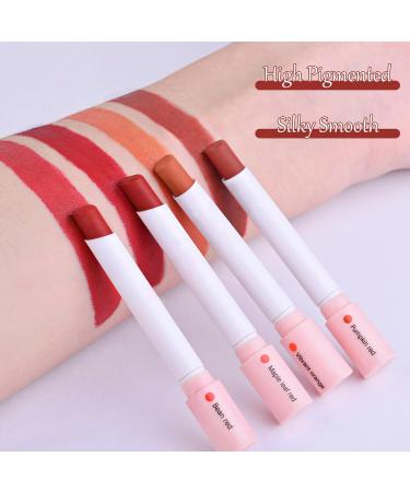 EONFAVE Lip gloss matte red highly pigmented velvet longlasting nonsticky silky smooth for women and girls makeup - Buy Online on GoSupps.com
