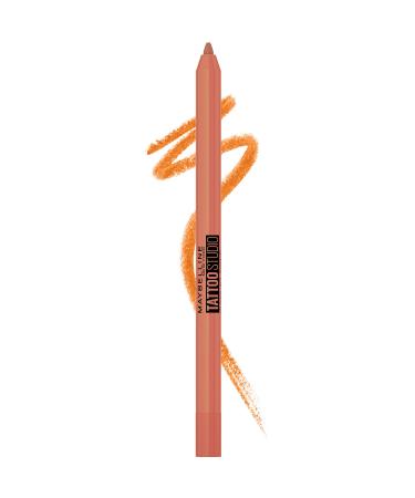 Maybelline New York Tattoo Studio Long-Lasting Sharpenable Eyeliner Pencil  Glide on Smooth Gel Pigments with 36 Hour Wear  Waterproof Orange Flash 0.04 oz - Buy Online on GoSupps.com
