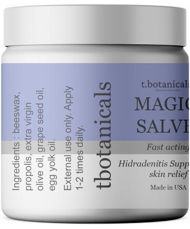 Beeswax & Propolis Magic Salve for Boils, Abscesses, Hidradenitis Suppurativa - 2oz - Buy Online on GoSupps.com