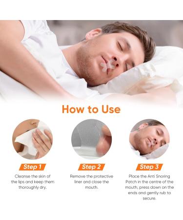 Advanced Gentle Anti Snoring Mouth Tape - Improve Nasal Breathing and Sleep Quality - Buy Online on GoSupps.com