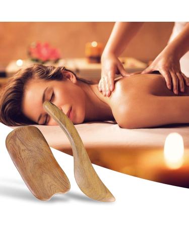 WyldSenc Wooden Gua Sha Massager - Natural Skin Care Tool for Muscle Recovery & Relaxation - Shop Internationally - Buy Online on GoSupps.com