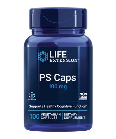 Life Extension PS Caps 100 mg 100 Vegetarian Capsules