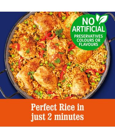 BEN'S ORIGINAL Savoury Chicken Microwave Rice Bulk Multipack 6 x 220g pouches 220 g (Pack of 6) Savoury Chicken - Buy Online on GoSupps.com
