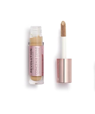 Makeup Revolution Conceal & Define Concealer C11 - 4ml | International Shipping Available - Buy Online on GoSupps.com