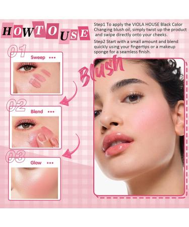  G n rique Liquid Blush Temperature Change Blusher 5 ml Long-Lasting Natural Enhancer Lightweight Silky Cheek Tint for Face Lips Eyes Travel-Friendly Contouring Highlighting Makeup - Buy Online on GoSupps.com