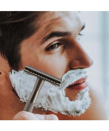 Compact Traveler Gasiser | Portable Double-Edged Razor for Men | Travel-Friendly Safety Razor - Buy Online on GoSupps.com