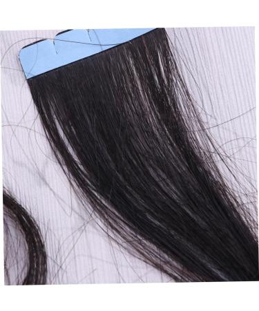 Tape in Hair Seamless Hair Extention Glue Tape Wigs Grip Tape Hair Extensions Double Sided Tape Invisible medium Black - Buy Online on GoSupps.com
