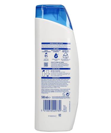 Head & Shoulders Anti-Dandruff Shampoo Cool Menthol 16.9 oz (2 Pack) - Refreshing Treatment - Buy Online on GoSupps.com