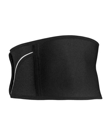 Rehband Back Support Belt - 5mm SBR/Neoprene Lower Back Stabilization for Sports & Daily Life - Medium Black - Buy Online on GoSupps.com