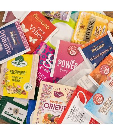 Tea Advent Calendar 2023 - 48 Tea Bags in 24 Varieties | Frog.Coffee | Top Brands Like Twinings & B nting - Perfect Gift for Tea Lovers - Buy Online on GoSupps.com