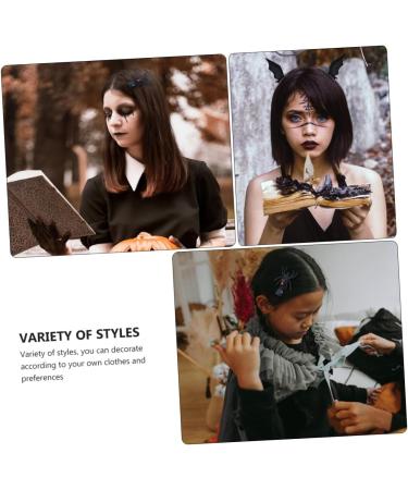 FOMIYES 4 Pairs Halloween Hair Clips Devil Hair Barrettes Halloween Hair Bows Halloween Party Headbands Halloween Hairpin Kids Hairpin Prom Tiara Performance Hair Clip Felt Ear Bout Girl - Buy Online on GoSupps.com