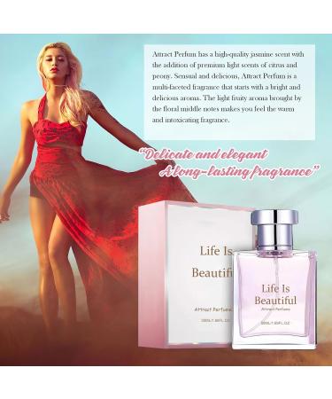 Women's Spray Perfume Classic Luxury Elegant Fresh Long-lasting Eau de Toilette Spray Perfume Glamour Bloom 50mL 1.69 Fl Oz (Pack of 1) Pink - Buy Online on GoSupps.com