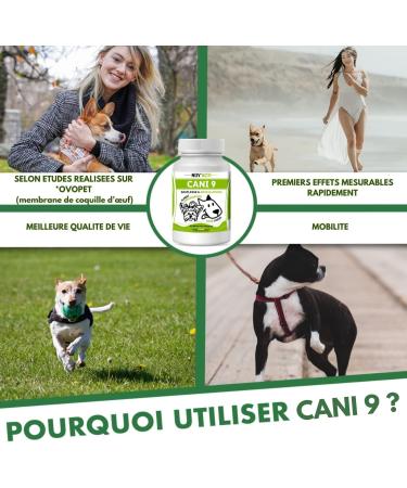 Joint Pain Dog Cat Coat Quality Collagen Ovomet Hyaluronic Acid Elastin and Calcium Eggshell Joint Mobility Dogs Puppies 90 Sticks Made in France - Buy Online on GoSupps.com