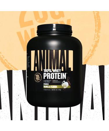 Animal 100% Whey Protein Powder Vanilla 4lb Bundle Fury Pre Workout Powder Supplement Watermelon 16.96oz - Buy Online on GoSupps.com