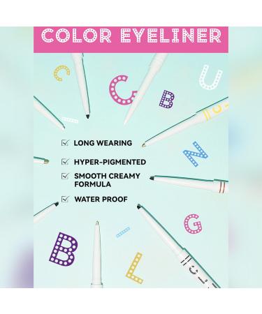 Holds Gel Eyeliner Set of 4 Waterproof and Smudge Resistant Makeup Smooth Eye Liner Gel Eye Line Pen for Women and Girls Travel Dating Party Work Sports - Buy Online on GoSupps.com