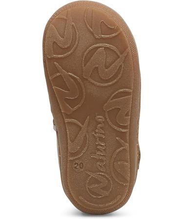 Naturino WAD Closed-Toe Leather Shoes - Size 7.5 UK Child (Beige) - Buy Online on GoSupps.com
