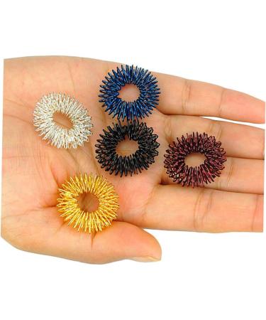 Shop Inoomp 10-St Wellness Massage Rings - Finger Circulation & Relaxation - International Shipping Available - Buy Online on GoSupps.com