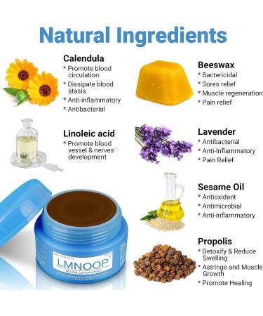 LMNOOP Wound Care Cream 1.1oz - First Aid Skin Repair Ointment for Infection Ulcers, Cuts, Scrapes, Burns, Bites & Surgical Wounds - Buy Online on GoSupps.com