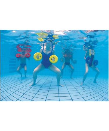 Buy BECO AquaDisc SZ Aqua Training Discs - Green Aqua Dumbbells Pair for International Shipping - Buy Online on GoSupps.com