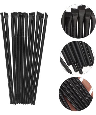 FOMIYES 36 Pcs Eyeliner Brush Eye Shadow Brush Eyeshadow Liner Brush for Eyes Makeup Brush Oblique Head Flat - Buy Online on GoSupps.com