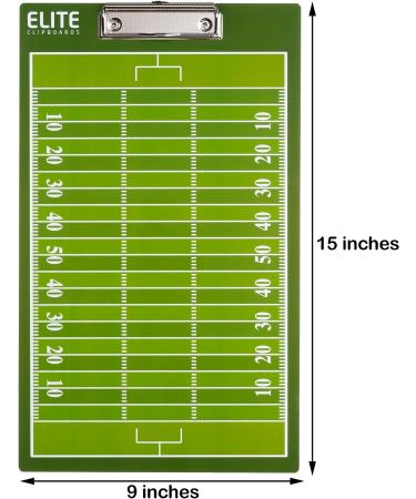 Elite Dry Erase Football Coaches Clipboard | Double-Sided Marker Board - Buy Online on GoSupps.com