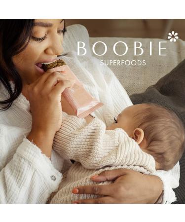 Boobie Bar Superfood Lactation Bars - Fenugreek-Free, Gluten-Free, Dairy-Free, Vegan Snacks for Increased Milk Supply - Oatmeal Chocolate Chip (1.7oz, 6 Count) - Buy Online on GoSupps.com