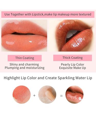 YUOLITA Hydrating Lip Glow Oil Gloss - Pink Tinted Lip Balm for Dry Lips - Moisturizing, Plumping & Long-Lasting - Buy Online on GoSupps.com