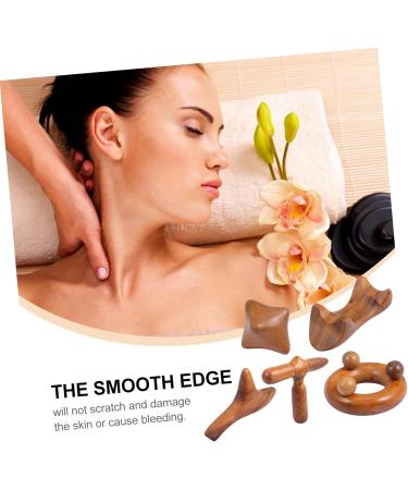 Beaupretty 15-Piece Sandalwood Foot Paddle & Thai Massage Tool Set - Wooden Facial Spatula & Neck Massager for Colleagues - Buy Online on GoSupps.com