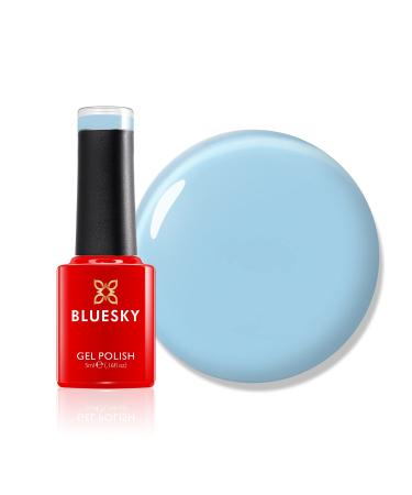 BLUESKY Gel Nail Polish Hang On SS2317 Blue Long Lasting Chip Resistant 5 ml Requires Drying Under UV LED Lamp