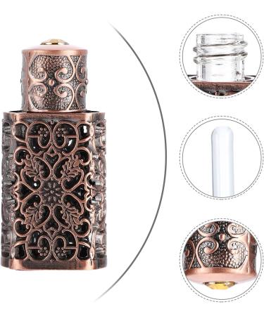 ULTECHNOVO Metal Essential Oil Bottle Lotion Container Essential Oils Spray Bottle Mini Lotions Glass Terrarium Essential Oils Dropper Bottle Glass Droppers Decorate Travel Refill Shell Metal - Buy Online on GoSupps.com
