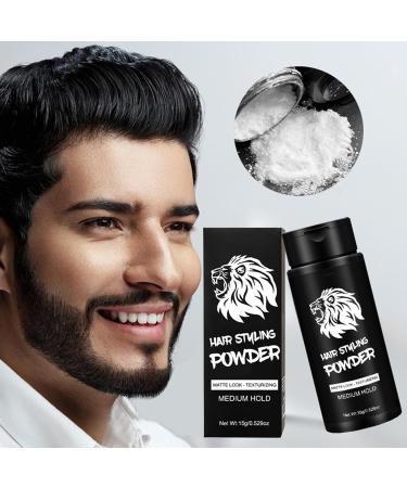 Poudre coiffante pour cheveux 15 g | Poudre volumisante pour la des cheveux Coiffage texturant sans rin age avec effet volume pour femmes et hommes Aspect plus complet - Buy Online on GoSupps.com