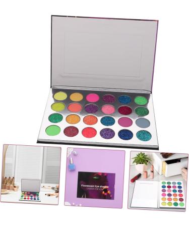 PLAFOPE Luminous Eye Shadow Glitter Eyeshadow Makeup Palette Makeup Eyeshadow Girl Eyeshadow Powder - Buy Online on GoSupps.com
