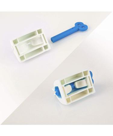 LUTER 3 Pcs Rolling Tube Toothpaste Squeezer Dispenser Bathroom Toothpaste Creams Ointment and Pastes Holder Multi Purpose (Blue) - Buy Online on GoSupps.com