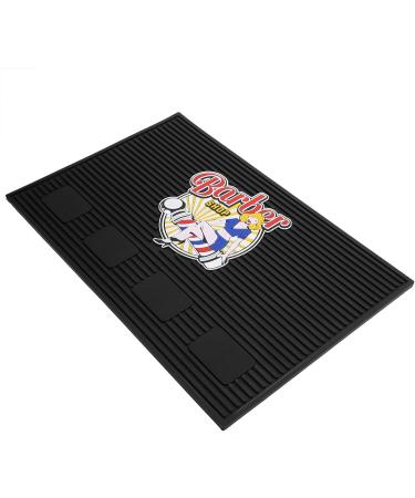 YAOGOHUA Hairdressing Scissors Hair Clipper Mat Pad Anti Skid PU Leather Mat Pad for Hair Salon - Buy Online on GoSupps.com