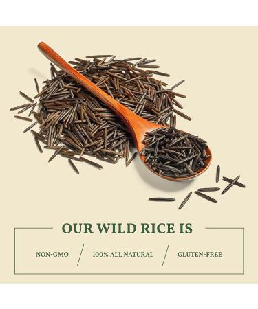 Premium 100% All Natural NON-GMO Minnesota Wild Rice - Shop Now! - Buy Online on GoSupps.com