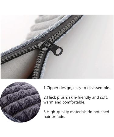 Konren Bathroom Soft Thicker Toilet Seat Cover Pad - Gray, 16.9x14.5in | Home Decoration - Buy Online on GoSupps.com