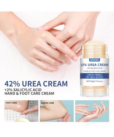 Moisture Level Urea 42% Foot Cream Cracked Heel Repair Cream for Feet And Hand Foot Cream for Cracked Heels And Dry Skin Foot Care Cream Deep Hydrating & Smooth Dull Skin Remover Foot Cream - Buy Online on GoSupps.com