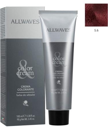 ALLWAVES Professionnelle Cream Color 56 Purple Light Brown individually packed 1 x 100 ml - Buy Online on GoSupps.com
