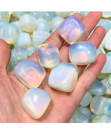 Natural Crystal Rough 1pc Opalite Irregular Polished Tumbled Stone Fish Tank Garden Aquarium Quartz Crystal Home Decor 1pc 20-30mm Random Opalite - Buy Online on GoSupps.com