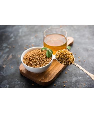 Organic Fenugreek Seeds 2.5 lbs - Non-GMO Raw Whole Methi - Kosher Vegan Bulk - Rich in Iron, Copper, and Fiber - Buy Online on GoSupps.com