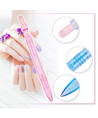9-Piece Nail Art Tools Set: Acrylic Nail Clipper, 3 Cuticle Pushers, 2 Nail Carving Pens, 3 Nail Buffering Files - Black Stainless Steel Manicure Kit - Buy Online on GoSupps.com