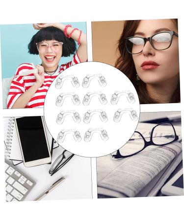 Iwowhero 5 Pairs Soft Silicone Nose Pads for Glasses - Washable Mini Nose Pads Tool for Kids & Adults - Comfortable Medical-Grade Pebble Design - Buy Online on GoSupps.com