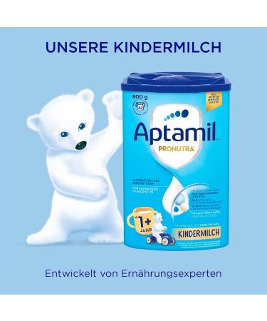 APTAMIL Children's Milk 1+ | Nutrient-Rich Formula for Growing Kids | 800g - No Palm Oil - 42 Portions of 130ml - International Shipping Available - Buy Online on GoSupps.com